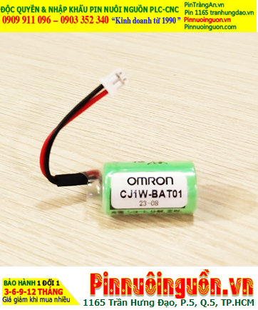 Omron CJ1W-BAT01; Pin nuôi nguồn Omron CJ1W-BAT01 lithium 3V 1/2AA chính hãng /Xuất xứ NHẬT