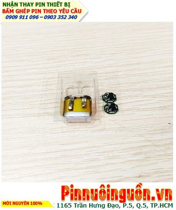 Lipo 401010, Pin tai nghe Bluetooth 401010 (0.4mmx10mmx10mm) Lipolymer 3.7v 30mAh