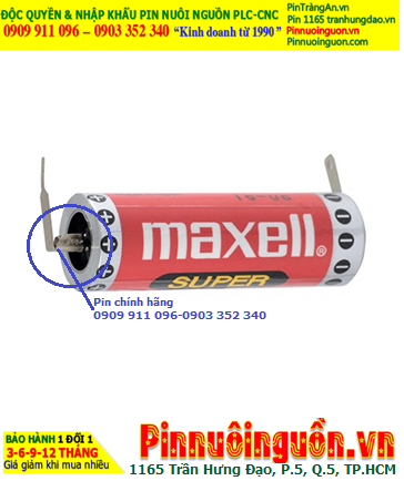 Maxell ER6B; Pin nuôi nguồn Maxell ER6B SUPER Lithium 3.6v AA1800mAh _Xuất xứ Nhật