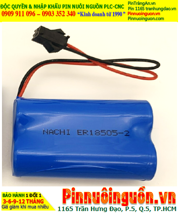 Nachi Robot 2ER18505 (2 viên ghép đôi), Pin nuôi nguồn Nachi Robot 2ER18505 lithium 3.6v