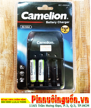 Camelion BC-0905A Bộ sạc kèm sẳn 2 pin sạc Camelion AlwaysReady NH-AAA1100ARBP2-1.2v)