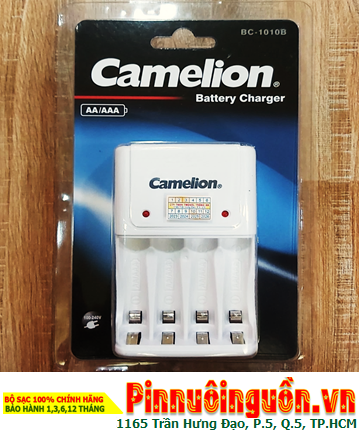 Camelion BC-1010B; Máy sạc pin Camelion BC-1010B _04 khe sạc _sạc được 2-4 Pin AA và AAA