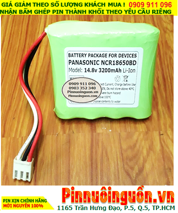 Panasonic NCR18650BD-3200mAh, Pin sạc 14.8v Lithium Li-ion Panasonic NCR18650BD-3200mAh chính hãng