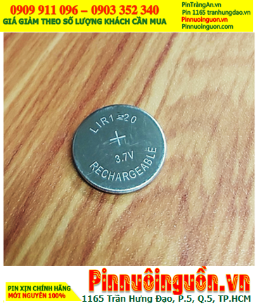 Pin LIR1220 _Pin LIR1220, Pin sạc 3.6v Lithium Li-ion LIR1220 (1-2mmx2.0mm) chính hãng