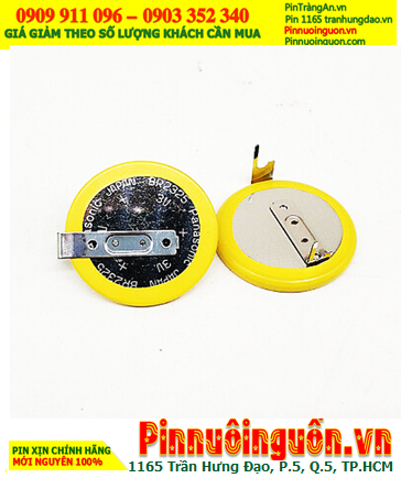 Pin CMOS BR2325; Pin nuôi nguồn CMOS 3v lithium Panasonic BR2325 (chân thép hàn) /Xuất xứ Indonesia