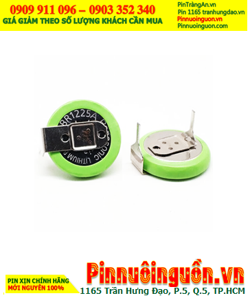 Panasonic BR1225A (chân thép hàn), Pin CMOS 3v lithium Panasonic BR1225A , Loại chịu nhiệt đến 125°C