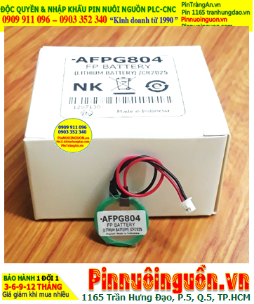 Pin AFPG804 ; Pin nuôi nguồn PLC Panasonic AFPG804 lithium 3v chính hãng