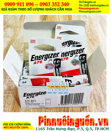 COMBO 1HỘP 12vỉ (24viên) Pin Energizer A76, LR44, AG13 _Giá chỉ 216.000/HỘP 24viên