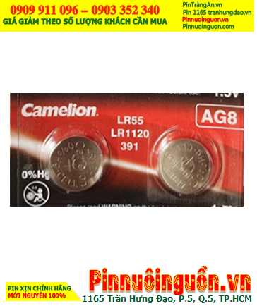 Camelion AG8, LR1120, 391 _Pin cúc áo 1.5v Alkaline AG8, LR1120, 391 | HẾT HÀNG