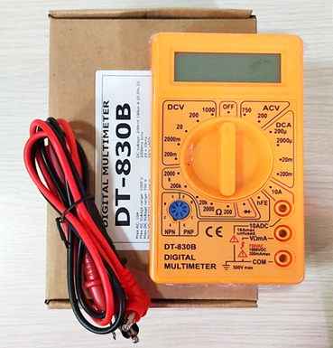 Digital Multimeter DT-830B, Dụng cụ đo điện Volt, Nội trở, dòng AC/DC Digital Multimeter DT-830B