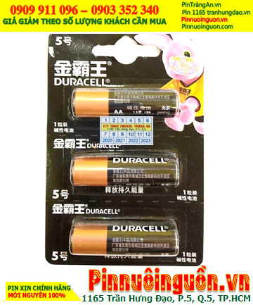 Duracell Pro MN1500-LR6, Pin AA 1.5v Duracell Pro MN1500-LR6 Alkaline (PHIÊN BẢN NỘI ĐỊA) _Vỉ 3viên