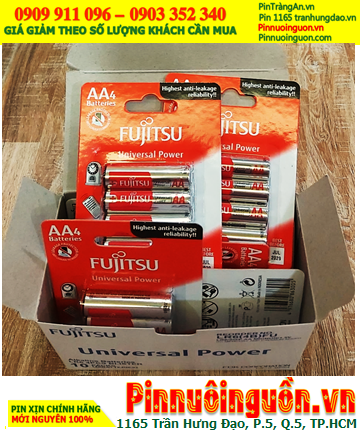 COMBO 1HỘP 10vỉ =40viên Pin AA 1.5v Alkaline Fujitsu LR6-FU-W chính hãng _Giá 419.000đ/HỘP 40viên