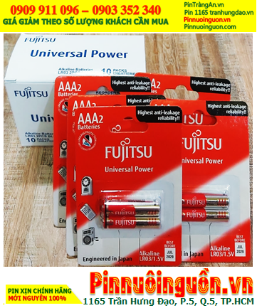 COMBO 1HỘP 10vỉ =20viên Pin AAA Fujitsu LR03-FU-W alkaline 1.5v chính hãng _Giá chỉ 229.000đ/ HỘP 20viên