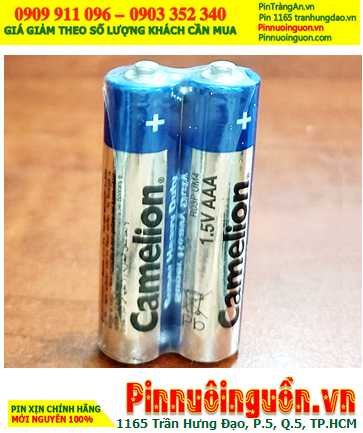 Pin Camelion R03 /UM4; Pin đũa AAA 1.5v Camelion R03/2P UM4 Heavy Duty chính hãng (Gói 2viên)