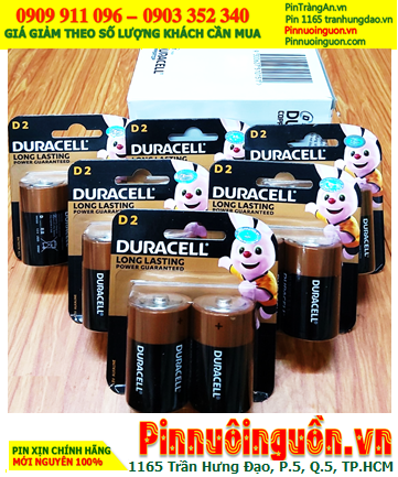 COMBO MUA 01HỘP 6vỉ Pin đại D 1.5v Duracell MN1300-LR20 Alkaline (MẪU MỚI) _Giá chỉ 689.000/HỘP