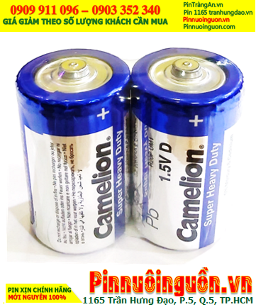 Camelion R20P/2S  UM1; Pin R20P/2S UM1; Pin đại D 1.5v Camelion R20P/2S chính hãng /Gói 2viên