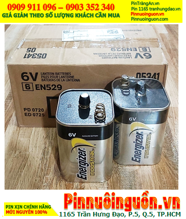 Energizer EN529/4R25,  Pin Lantern Alkaline 6v Energizer 4R25, EN529 chính hãng /Bảo hành 03tháng