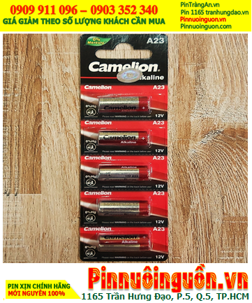 COMBO 1vỉ 5viên Pin Camelion A23 Remote điều khiển 12v Camelion A23, 23AE, MN23 _Giá chỉ 48.000đ/ Vỉ