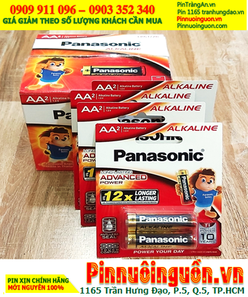 COMBO mua 1hộp 12vỉ (24viên) Pin AA 1.5v Alkaline Panasonic LR6T/2B _Giá chỉ 282.000đ/HỘP 24viên