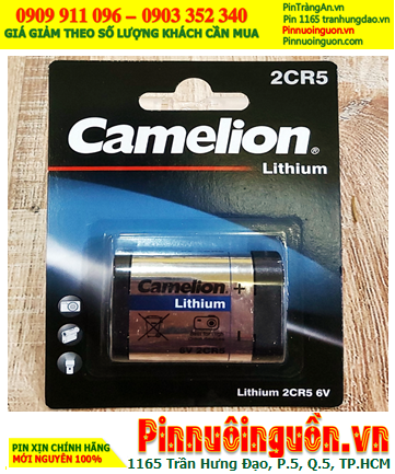 Pin Camelion 2CR5; Pin 6v PhotoLithium Camelion 2CR5 chính hãng | MẪU MỚI