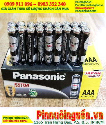 Pin điều khiển Tivi, Pin điều khiển máy lạnh, Pin Remote 1.5v AAA Panasonic NEO R03NT/2S