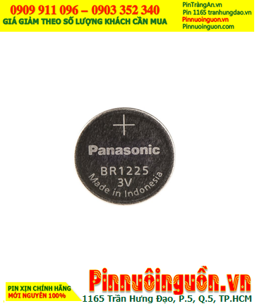 Panasonic BR1225; Pin 3v lithium Panasonic BR1225 chính hãng Made in Indonesia