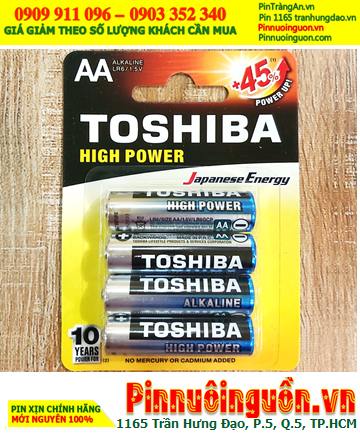 Toshiba LR6GCP BP-4PV, Pin AAA Toshiba LR03GCP BP-4PV High Power Alkaline 1.5v (Loại Vỉ 4viên)