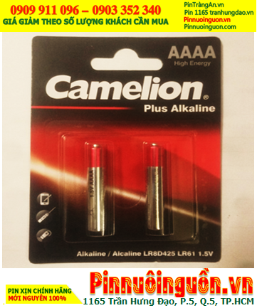 Pin Camelion AAAA, LR8D425 _Pin E96 _Pin 4A; Pin AAAA 1.5v Alkaline Camelion AAAA, LR8D425-BP2 _Vỉ 2 viên