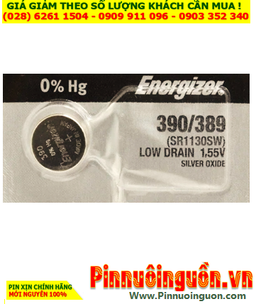 Pin SR1130SW; Pin đồng hồ Energizer SR1130SW Silver Oxide 1.55v _Made in Japan