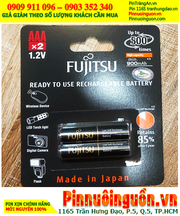 Fujitsu HR-4UTHCEX(2B), Pin sạc 1.2v AAA900mAh Fujitsu HR-4UTHCEX(2B) /Xuất xứ NHẬT (Vỉ 2viên)