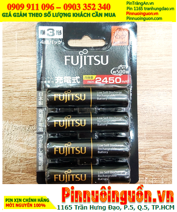 Fujitsu HR-3UTHC(4B); Pin đèn Flash máy ảnh AA 2450mAh 1.2v Fujitsu HR-3UTHC(4B) (Xuất xứ Nhật)