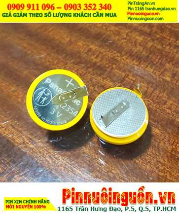 Panasonic CR2354; Pin nồi cơm nhật CR2354 Lithium 3.0v (THÉP 2 CHÂN) _Made in Indonesia