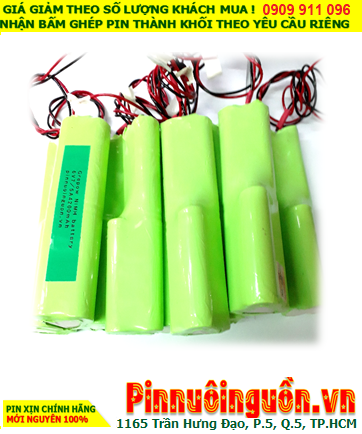 Pin roi điện 6V-300mAh, 6V-400mAh, 6V-700mAh, Pin sạc NIMH,NICD  6V-700mAh thay pin roi điện| Bảo hành 6 tháng