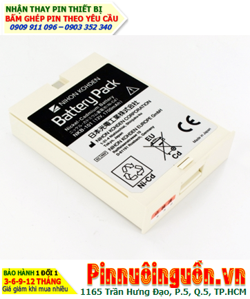 Pin thiết bị Nihon Kohden BSM5100 / X060 12v NKB-101 _Pin sạc NiMh 12v 1700mAh