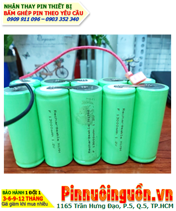 Pin thiết bị Viễn thông 12v 10000mAh; Pin sạc thiết bị viễn thông NiMh 12v D10000mAh