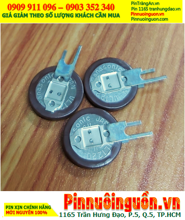 Pin Panasonic VL1220; Pin VL1220; Pin nuôi nguồn Panasonic sạc VL1220 lithium 3v _Made in Japan