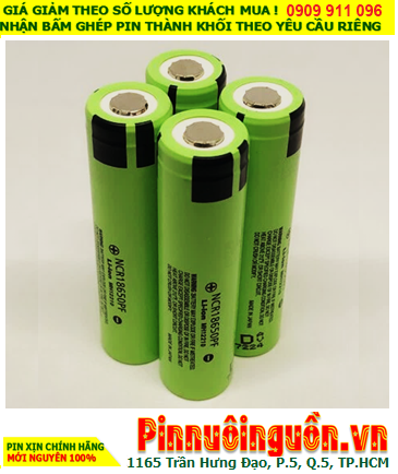 Panasonic NCR18650PF; Pin sạc 3.7v Panasonic NCR18650PF-2900mAh, Dòng xả 10A |HẾT HÀNG