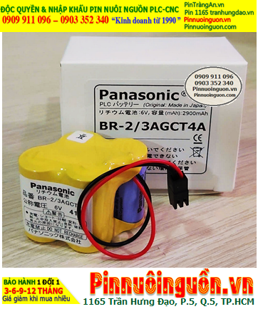 Panasonic BR-2/3AGCT4A; Pin nuôi nguồn Panasonic BR-2/3AGCT4A lithium 6v chính hãng, Xuất xứ Nhật