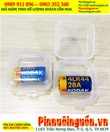 KODAK 4LR44, PX28A Pin đo sáng KODAK 4LR44, PX28A MAX Alkaline 6v (Box/Hộp 01 viên)