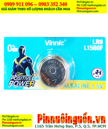 PIN VINNIC LR9, L1560F, PX625, V625PX, EPX625, PX13 Alkaline 1.5V chính hãng