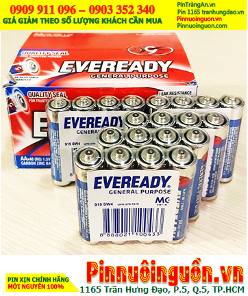 COMBO 01hộp 48viên Pin 1.5v Eveready 915 AA SW4 /R6 (X.xứ Indonesia) _Giá chỉ 115.000/Hộp 48viên