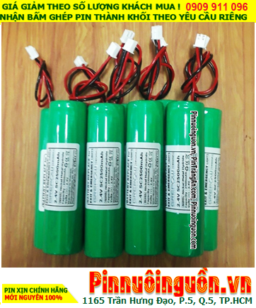 Pin sạc 2.4v-SC2500mAh; Pin sạc NiMh 2.4v-SC2500mAh, Pin GREPOW 2.4v-SC2500mAh chất lượng cao