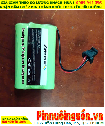 Pin sạc 3.6v-AAA800mAh, Pin sạc NiMh 3.6v-AAA800mAh, Pin sạc công nghiệp 3.6v-AAA800mAh chính hãng