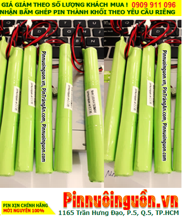 Pin sạc 3.6v-AA1500mAh, Pin sạc NiMh 3.6v-AA1500mAh, Pin sạc công nghiệp 3.6v-AA1500mAh chính hãng