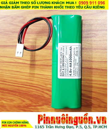 Pin sạc 4.8v-AA1000mAh, Pin sạc NiMh 4.8v-AA1000mAh, Pin GREPOW 4.8v-AA1000mAh chất lượng cao