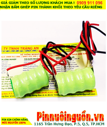 Pin sạc 4.8v-80mAh (4/V80H, 80H4A); Pin sạc NiMh nuôi nguồn 4.8v-80mAh(4/V80H, 80H4A)