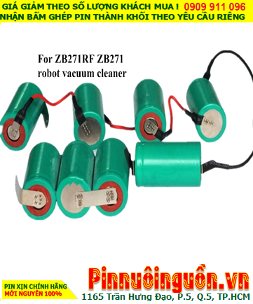 Pin sạc 9.6v-C3500mAh, Pin iRobot 9.6v-C3500mAh, Pin máy hút bụi 9.6v-C3500mAh