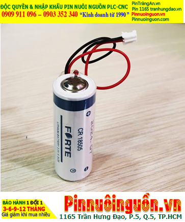 FORTE CR18505 (Zắc PH2.0-2P), Pin FORTE CR18505 Lithium Manganese 3v 2500mAh chính hãng