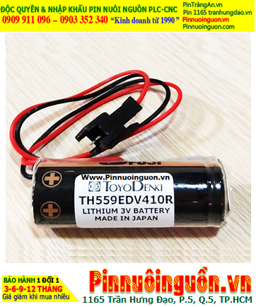 TOTO TH559EDV410R; Pin nuôi nguồn TH559EDV410R lithium 3v 3000mAh chính hãng, Xuất xứ NHẬT