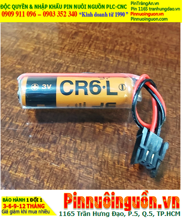 FUJI CR6.L; Pin CR6.L; Pin nuôi nguồn PLC FUJI CR6.L AA 2300mAh chính hãng _Made in Japan